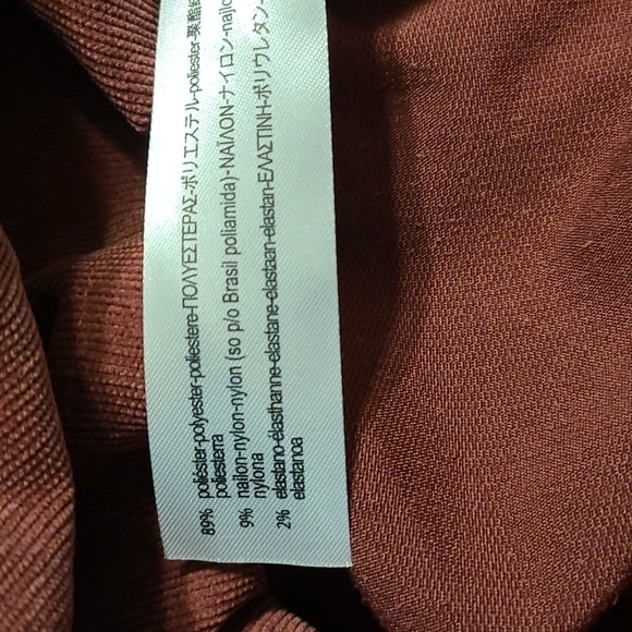 Zara Ruched Corduroy Mini Skirt Size Large - Picture 6 of 6